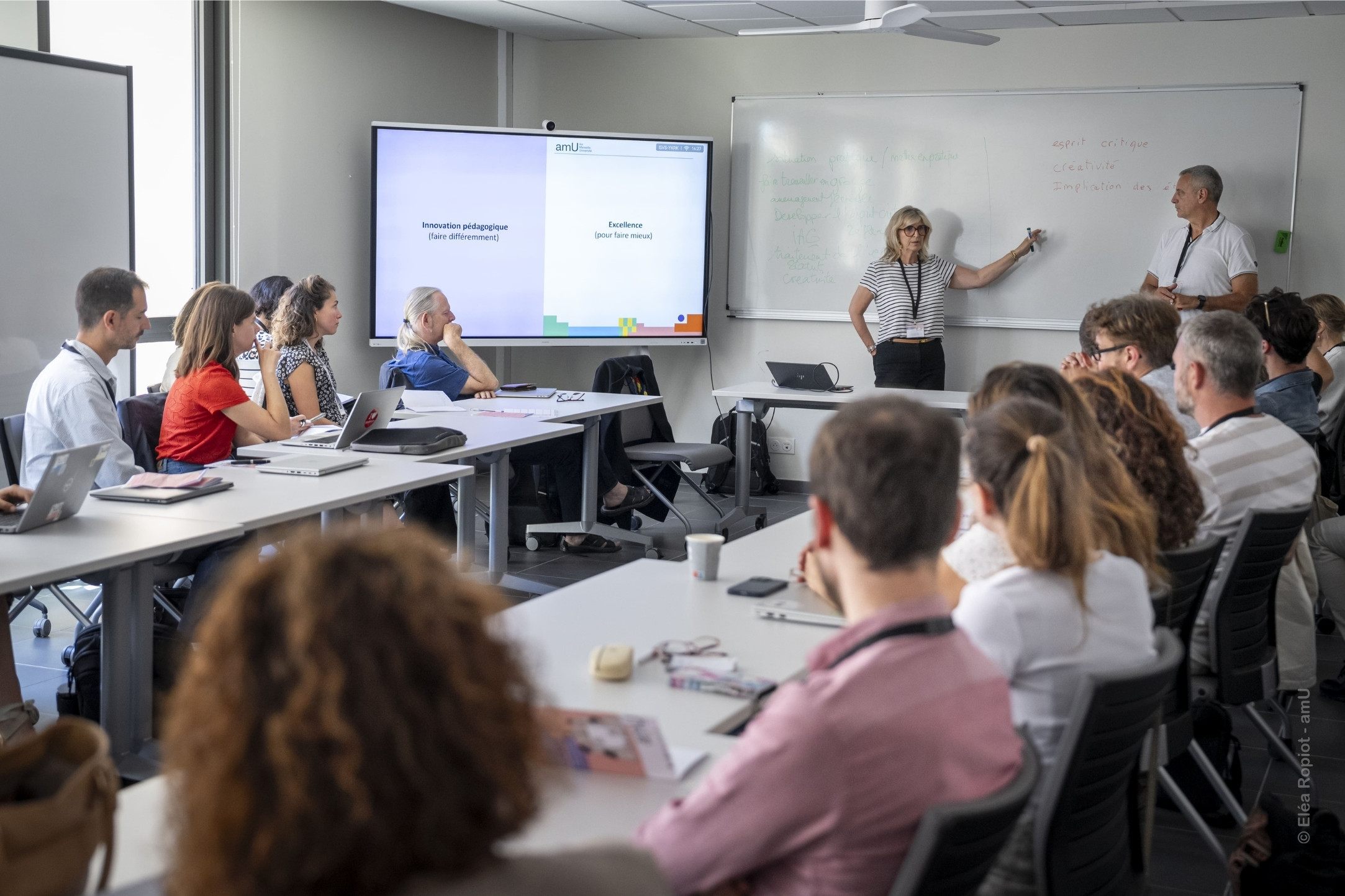 L'atelier sur l'innovation pédagogique