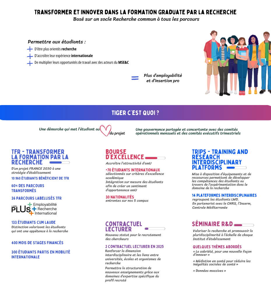 Une infographie sur le projet TIGER